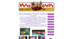 Desktop Screenshot of bouncy-castles.com.sg